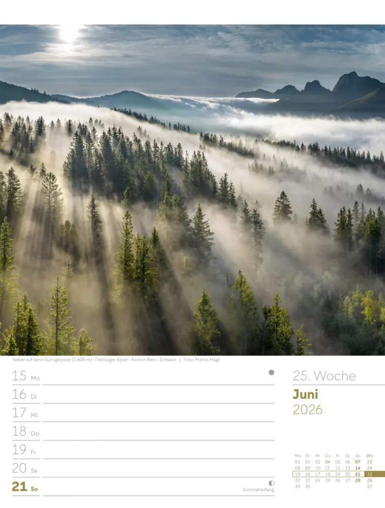 Bild: 9783838436029 | Faszination Alpenwelt Wochenplaner Kalender 2026 | GmbH | Kalender