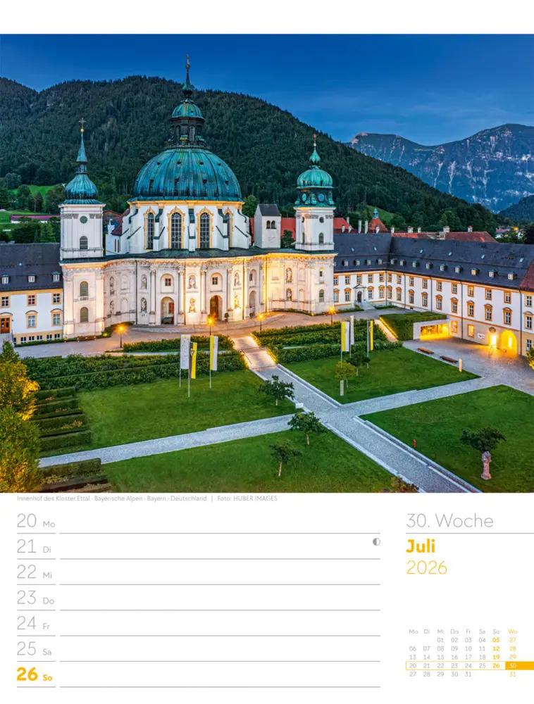 Bild: 9783838436029 | Faszination Alpenwelt Wochenplaner Kalender 2026 | GmbH | Kalender