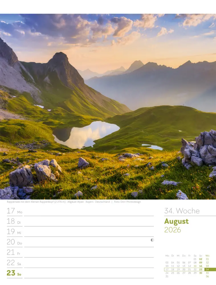 Bild: 9783838436029 | Faszination Alpenwelt Wochenplaner Kalender 2026 | GmbH | Kalender