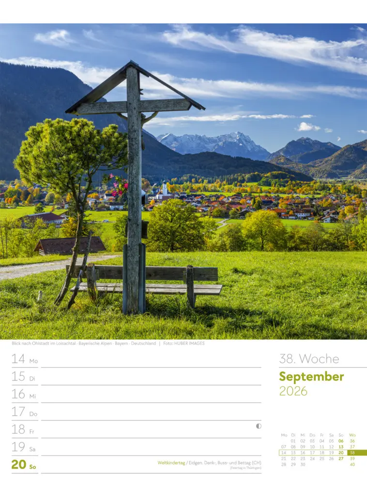 Bild: 9783838436029 | Faszination Alpenwelt Wochenplaner Kalender 2026 | GmbH | Kalender