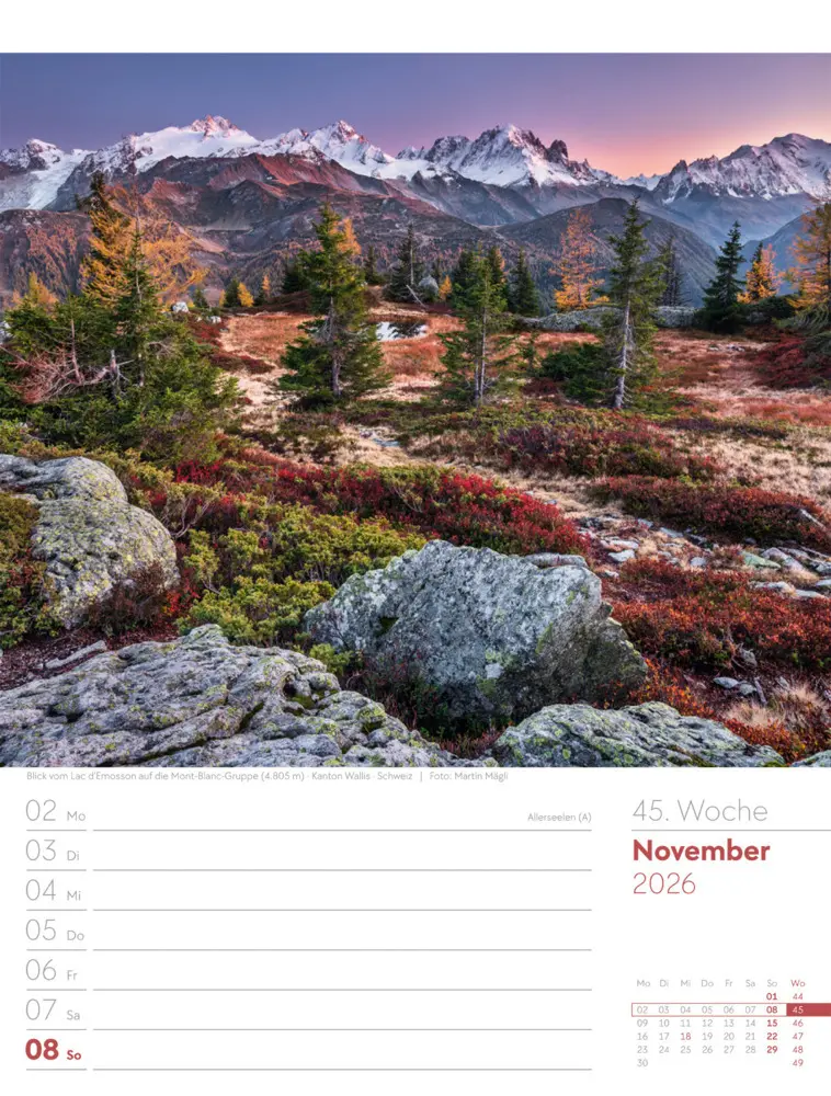 Bild: 9783838436029 | Faszination Alpenwelt Wochenplaner Kalender 2026 | GmbH | Kalender