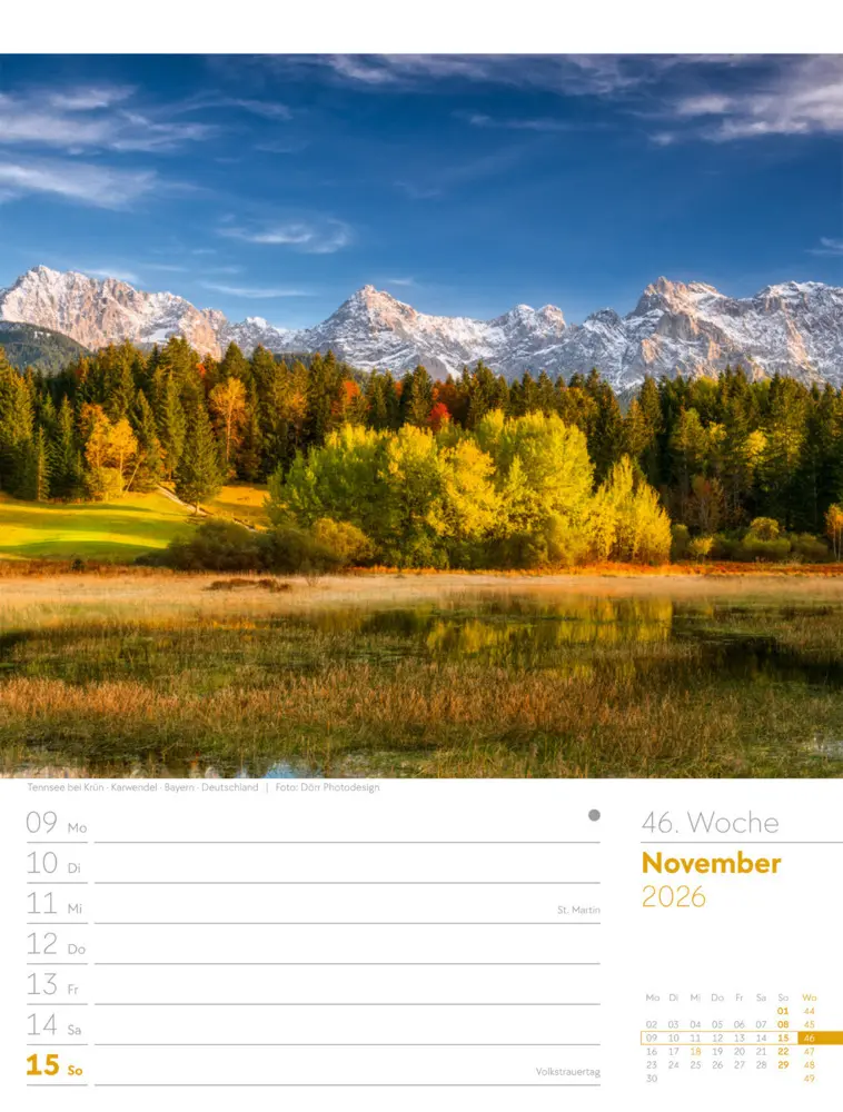 Bild: 9783838436029 | Faszination Alpenwelt Wochenplaner Kalender 2026 | GmbH | Kalender
