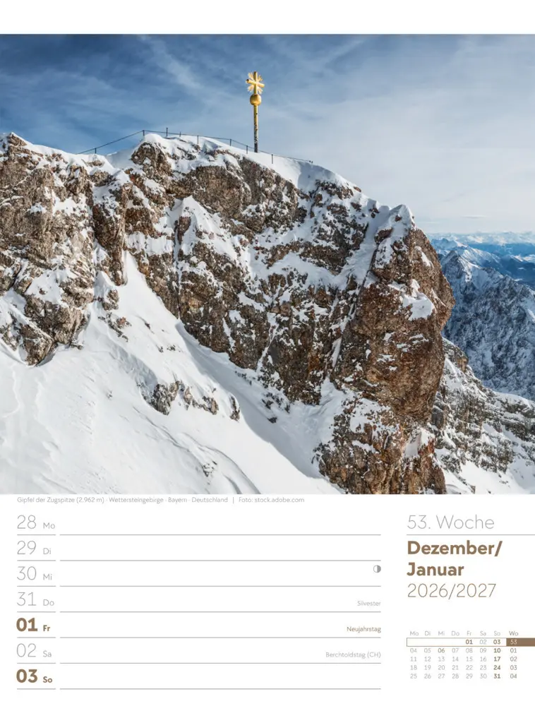 Bild: 9783838436029 | Faszination Alpenwelt Wochenplaner Kalender 2026 | GmbH | Kalender
