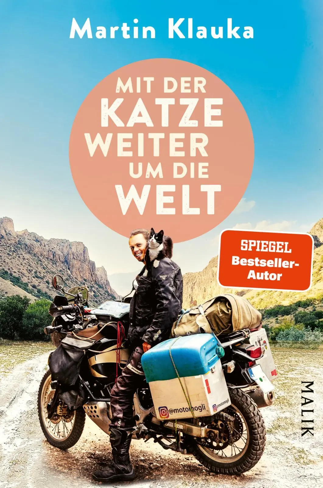 Cover: 9783890296029 | Mit der Katze weiter um die Welt | Martin Klauka | Taschenbuch | 2025