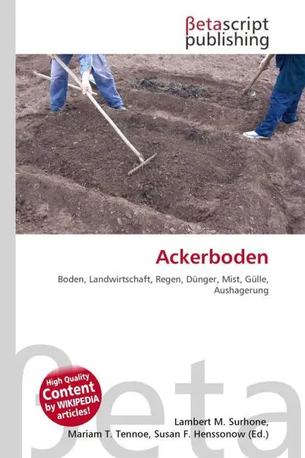Cover: 9786131006029 | Ackerboden | Lambert M. Surhone (u. a.) | Taschenbuch | Deutsch | 2026