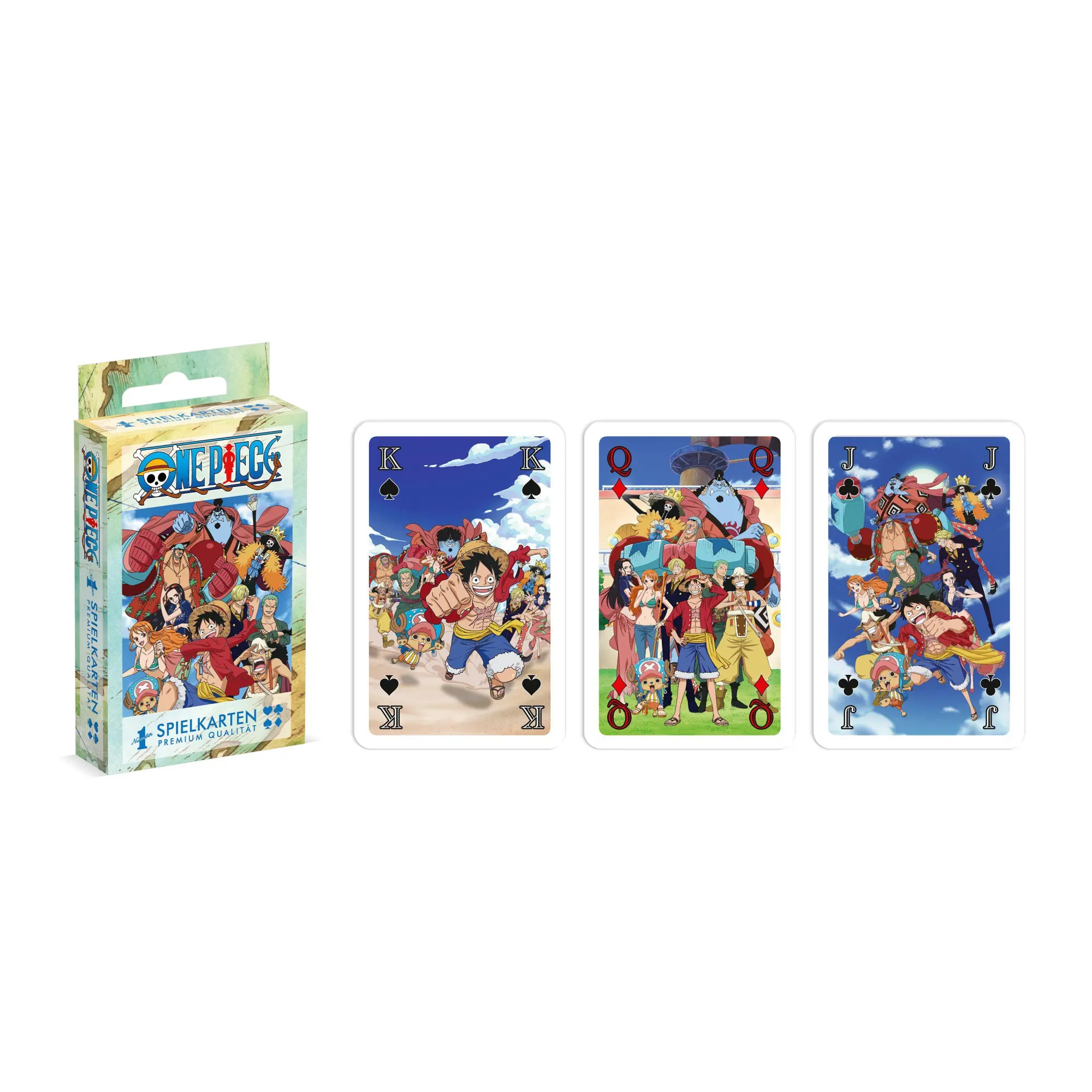Bild: 5036905066129 | Spielkarten One Piece | Spiel | Deutsch | 2026 | Winning Moves