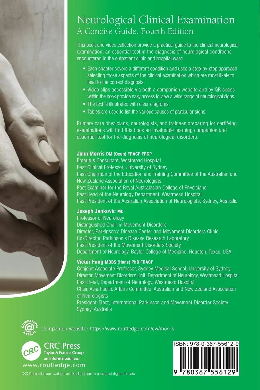 Rückseite: 9780367556129 | Neurological Clinical Examination | A Concise Guide | Morris (u. a.)