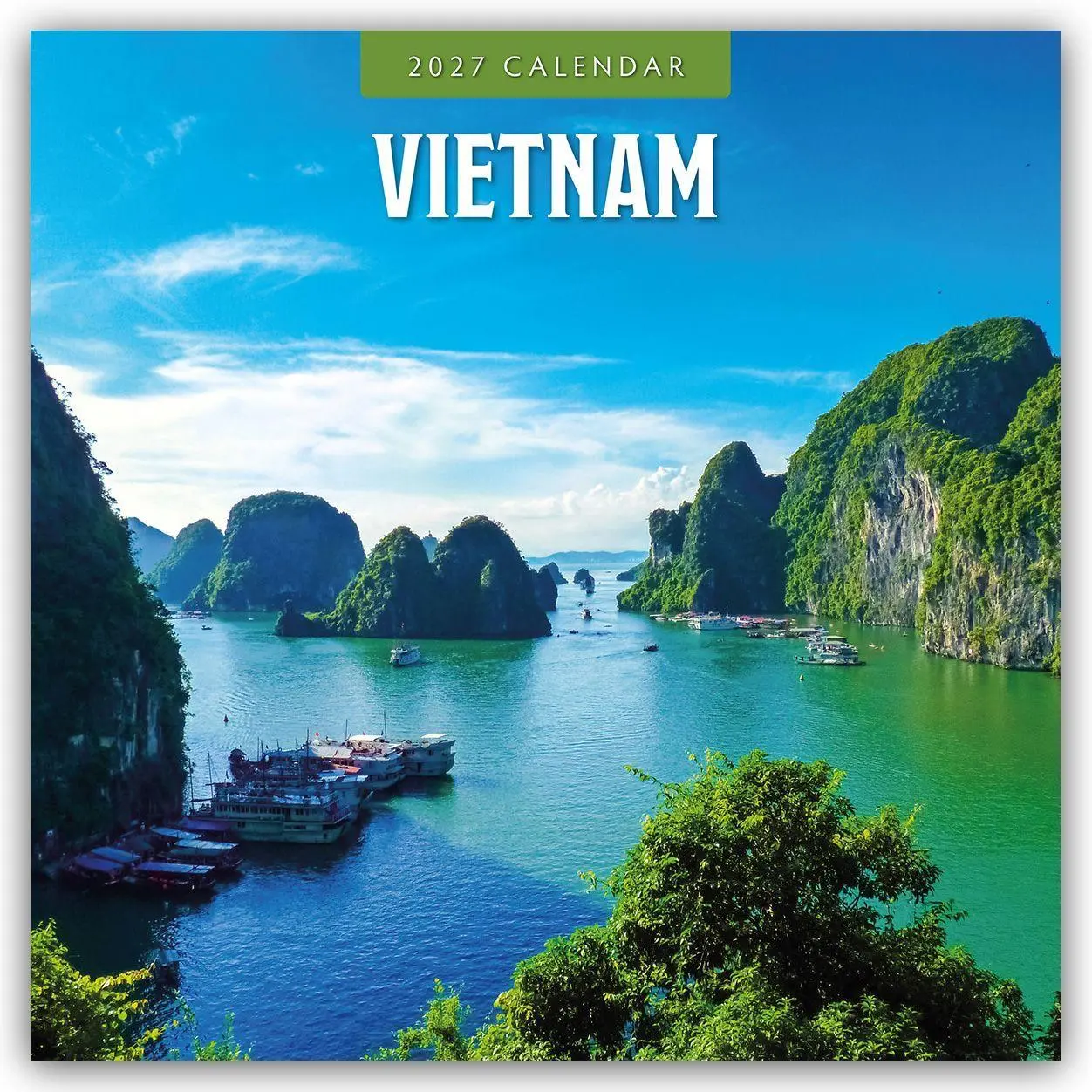 Cover: 9781837016129 | Vietnam 2027 - 16-Monatskalender | Robin Red | Kalender | 28 S. | 2027