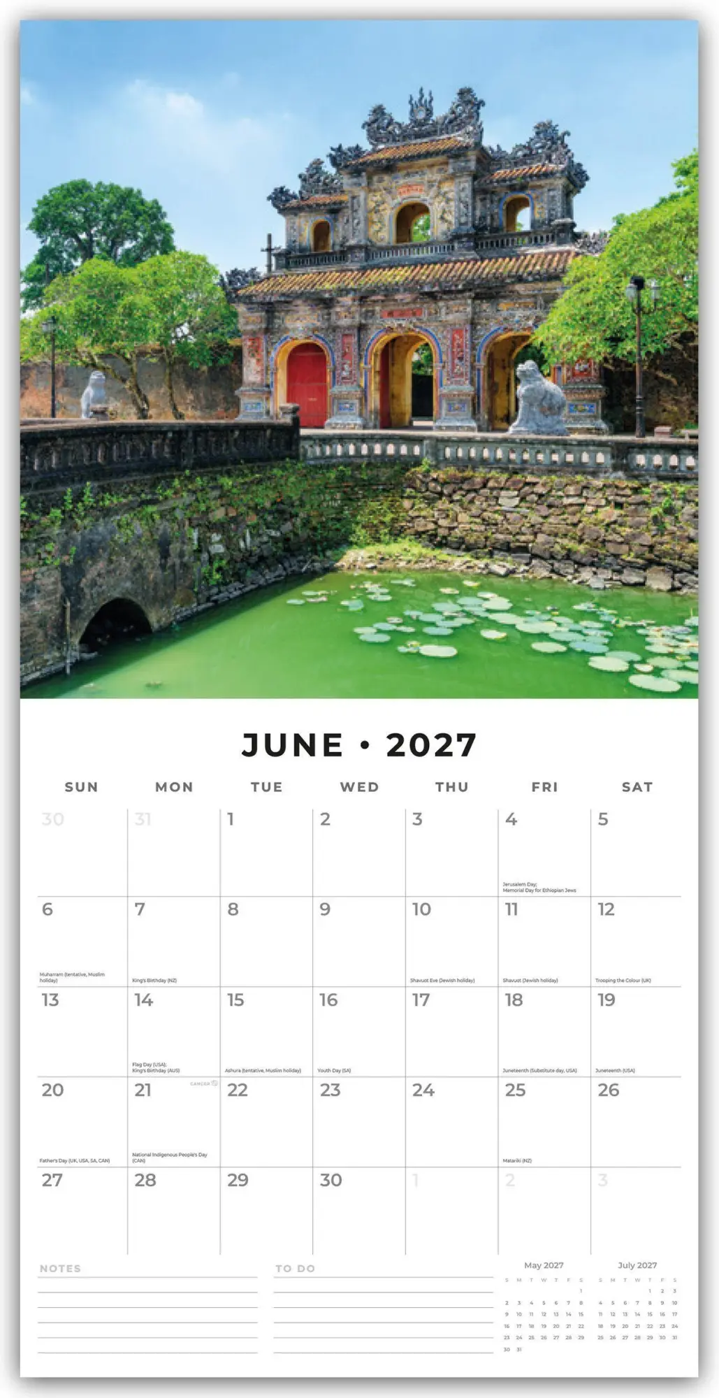 Bild: 9781837016129 | Vietnam 2027 - 16-Monatskalender | Robin Red | Kalender | 28 S. | 2027