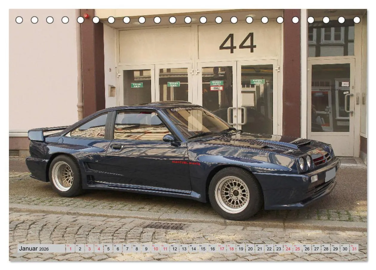 Bild: 9783457726129 | Opel Oldtimer mit dem Blitz (Tischkalender 2026 DIN A5 quer),...