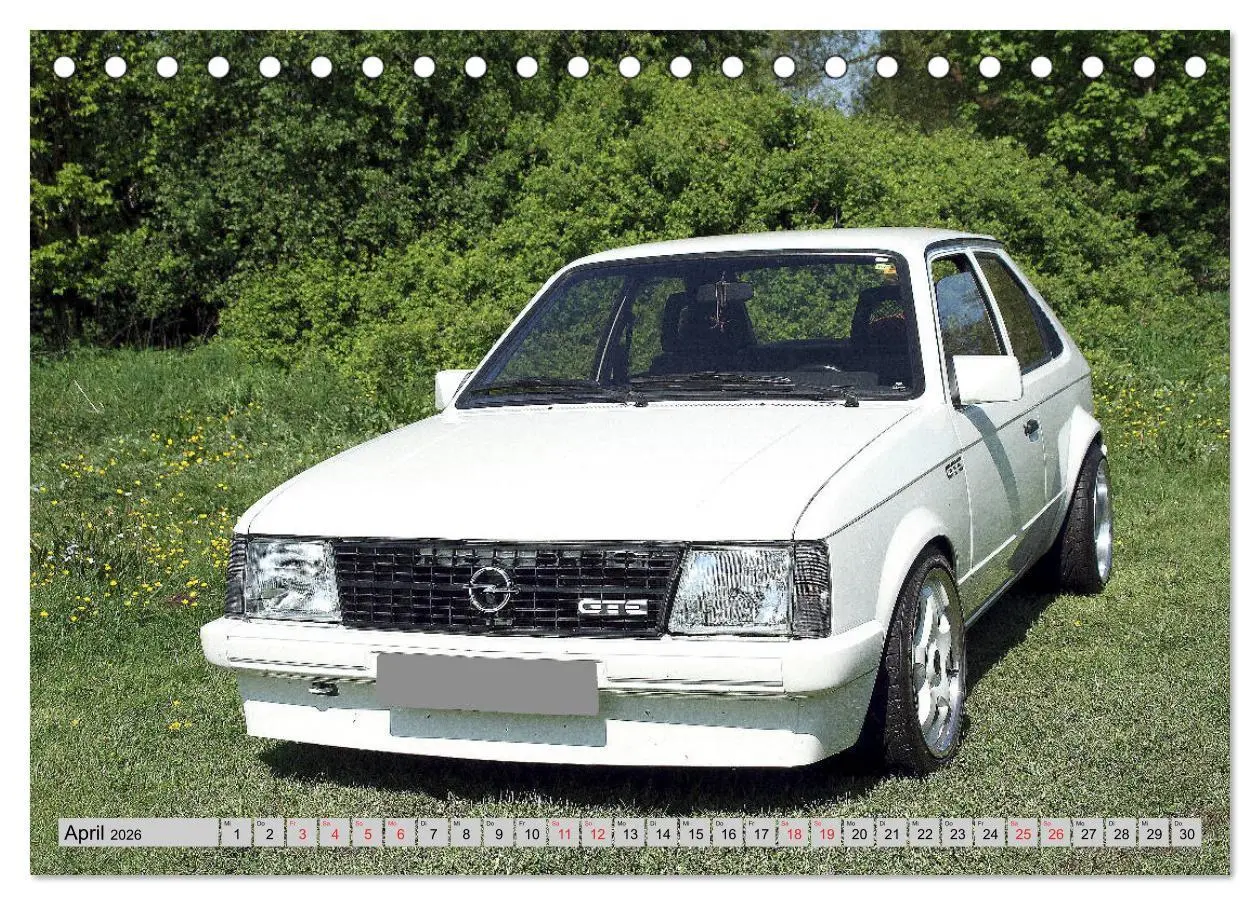 Bild: 9783457726129 | Opel Oldtimer mit dem Blitz (Tischkalender 2026 DIN A5 quer),...
