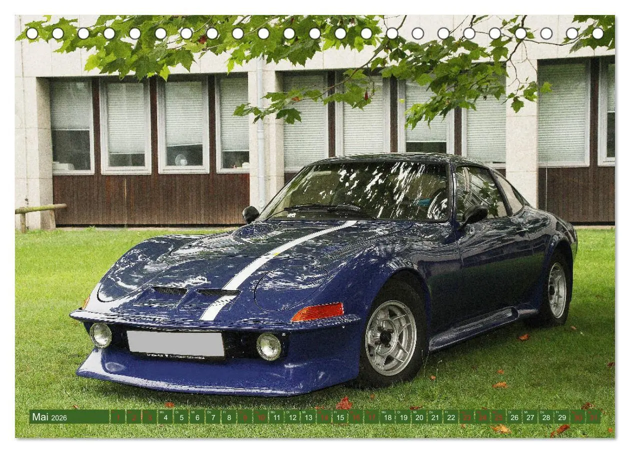Bild: 9783457726129 | Opel Oldtimer mit dem Blitz (Tischkalender 2026 DIN A5 quer),...