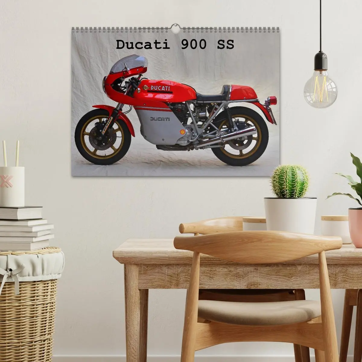 Bild: 9783516126129 | Ducati 900 SS (Wandkalender 2026 DIN A3 quer), CALVENDO Monatskalender