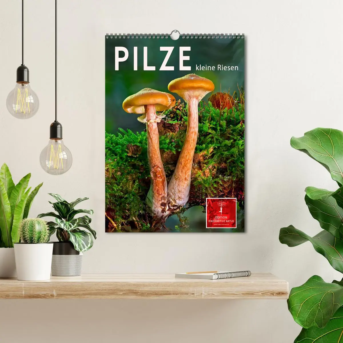 Bild: 9783516366129 | Pilze - kleine Riesen (Wandkalender 2026 DIN A3 hoch), CALVENDO...