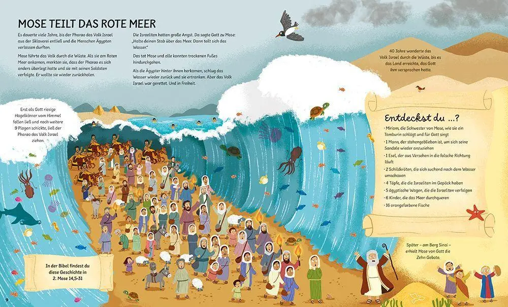 Bild: 9783765546129 | Wimmel-Bibelgeschichten zum Suchen und Entdecken | Rebecca Law | Buch