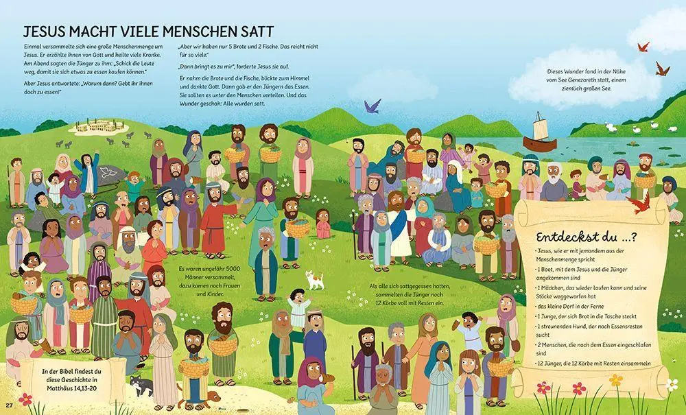 Bild: 9783765546129 | Wimmel-Bibelgeschichten zum Suchen und Entdecken | Rebecca Law | Buch