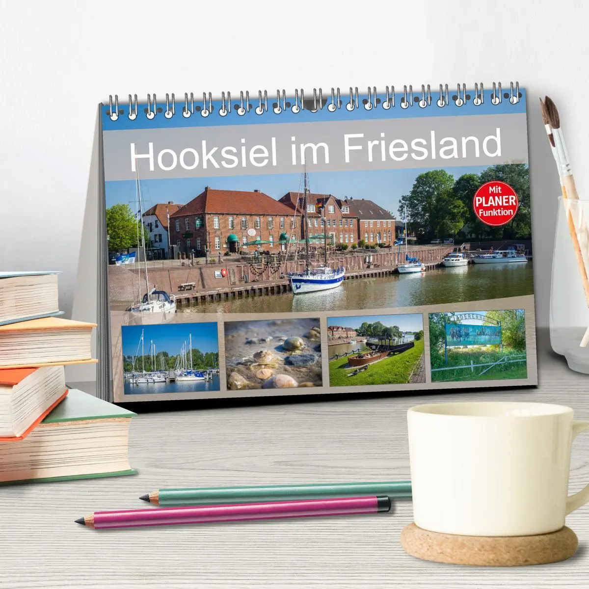Bild: 9783457886229 | Hooksiel im Friesland (Tischkalender 2026 DIN A5 quer), CALVENDO...