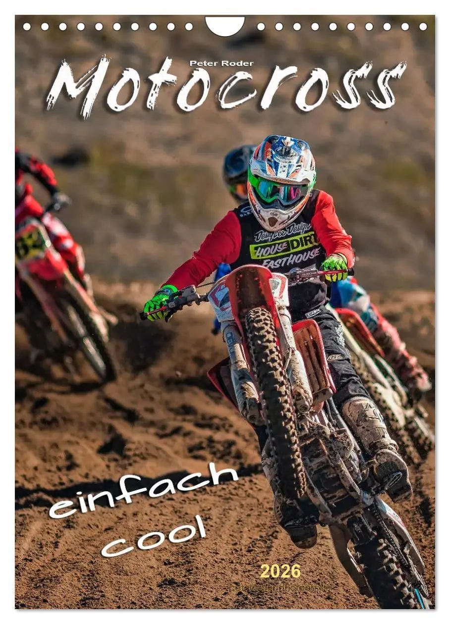 Cover: 9783516426229 | Motocross - einfach cool (Wandkalender 2026 DIN A4 hoch), CALVENDO...
