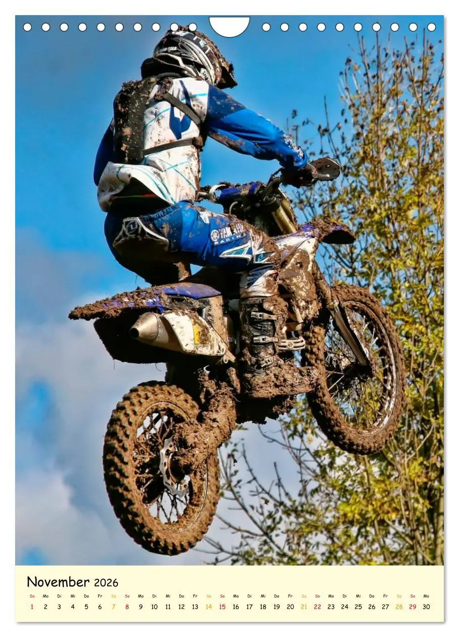 Bild: 9783516426229 | Motocross - einfach cool (Wandkalender 2026 DIN A4 hoch), CALVENDO...