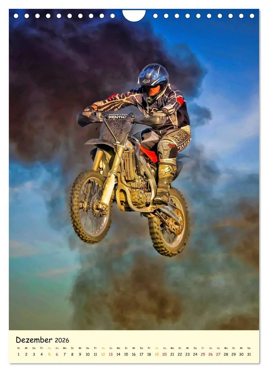 Bild: 9783516426229 | Motocross - einfach cool (Wandkalender 2026 DIN A4 hoch), CALVENDO...