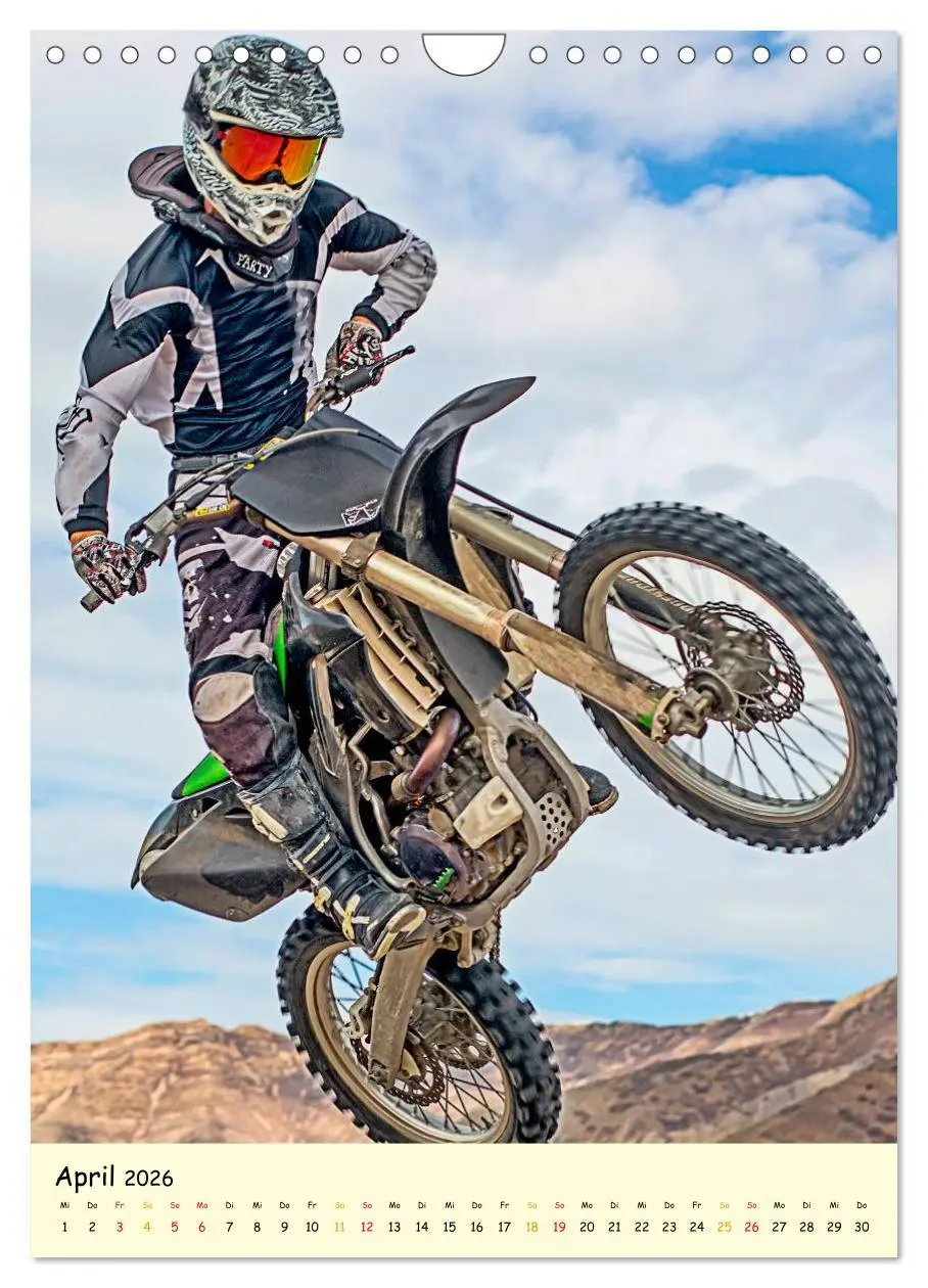 Bild: 9783516426229 | Motocross - einfach cool (Wandkalender 2026 DIN A4 hoch), CALVENDO...