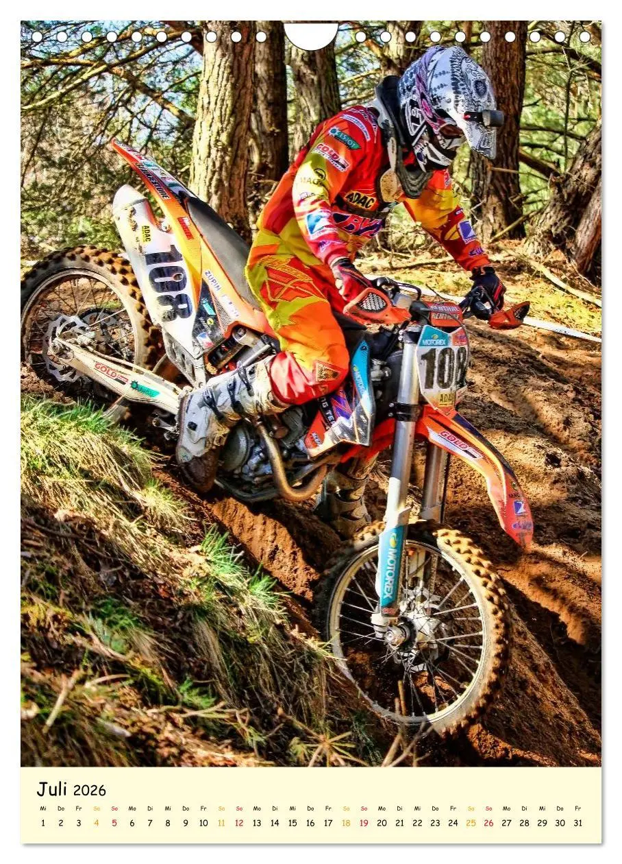 Bild: 9783516426229 | Motocross - einfach cool (Wandkalender 2026 DIN A4 hoch), CALVENDO...