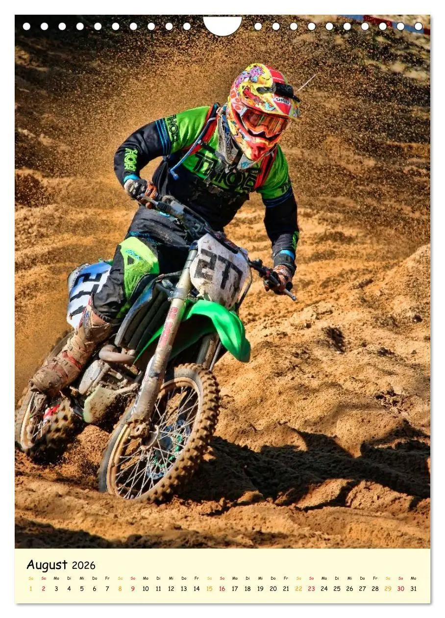 Bild: 9783516426229 | Motocross - einfach cool (Wandkalender 2026 DIN A4 hoch), CALVENDO...