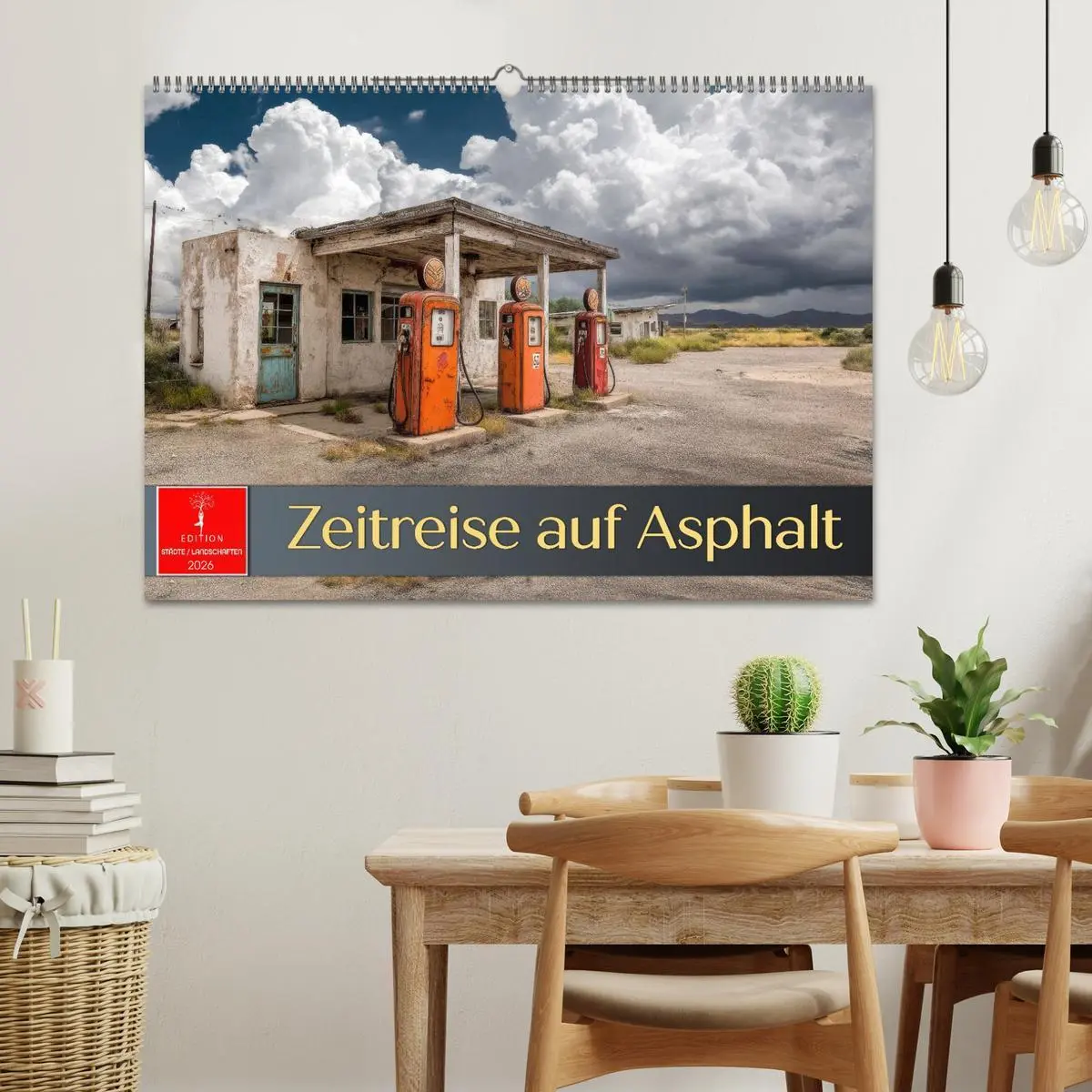 Bild: 9783516596229 | Zeitreise auf Asphalt (Wandkalender 2026 DIN A2 quer), CALVENDO...