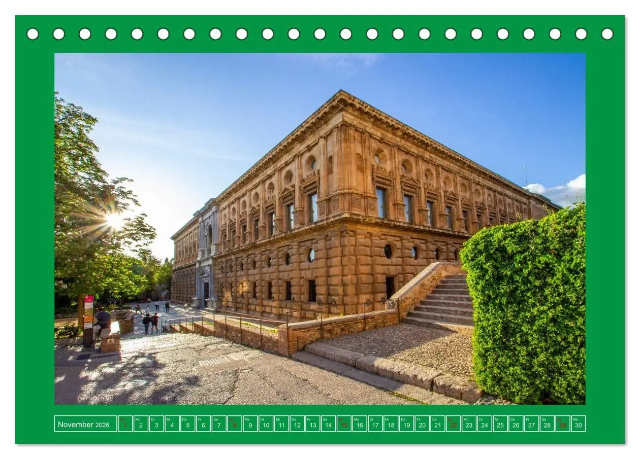 Bild: 9783516666229 | Ein Herz für Granada (Tischkalender 2026 DIN A5 quer), CALVENDO...