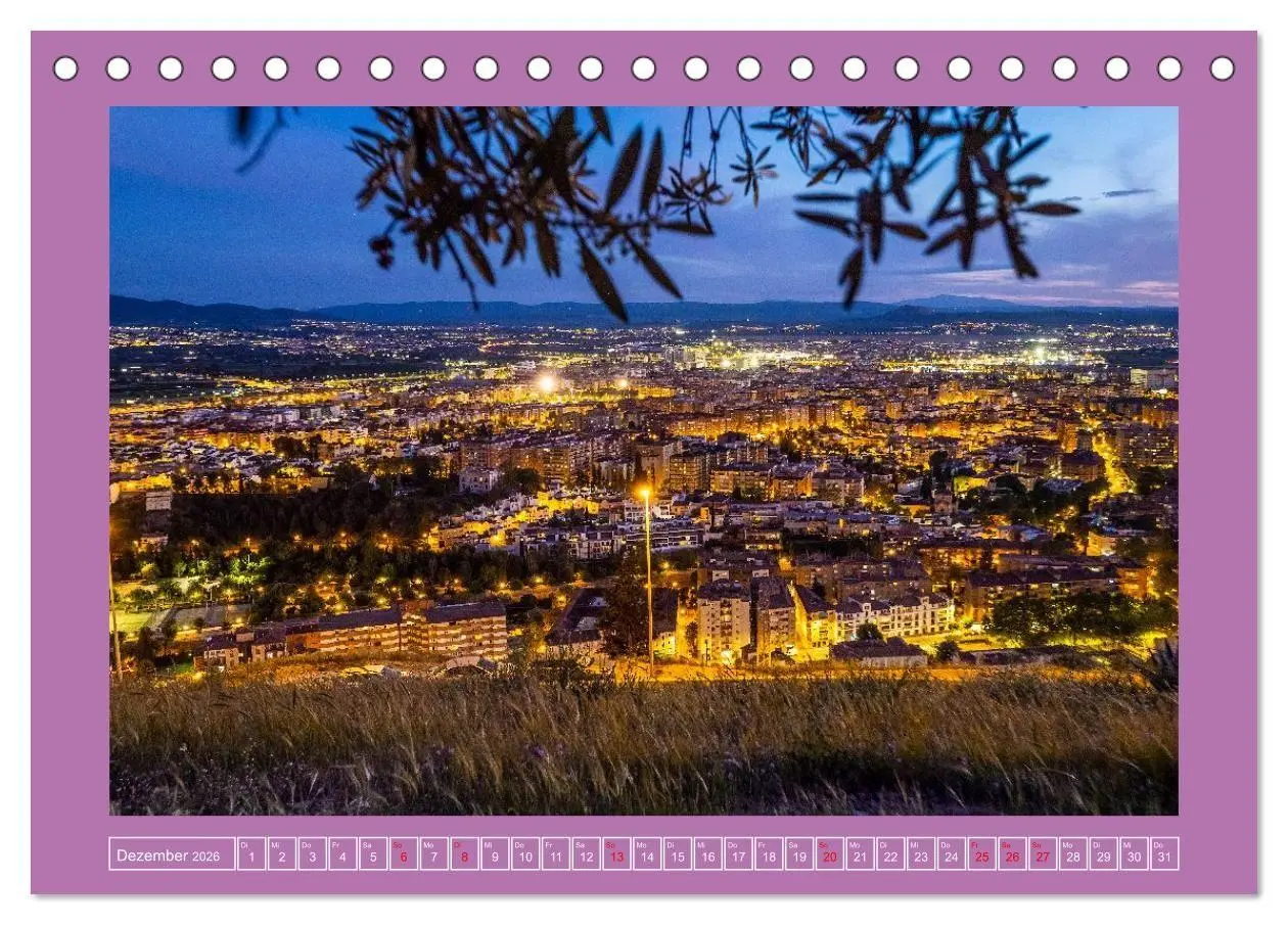 Bild: 9783516666229 | Ein Herz für Granada (Tischkalender 2026 DIN A5 quer), CALVENDO...