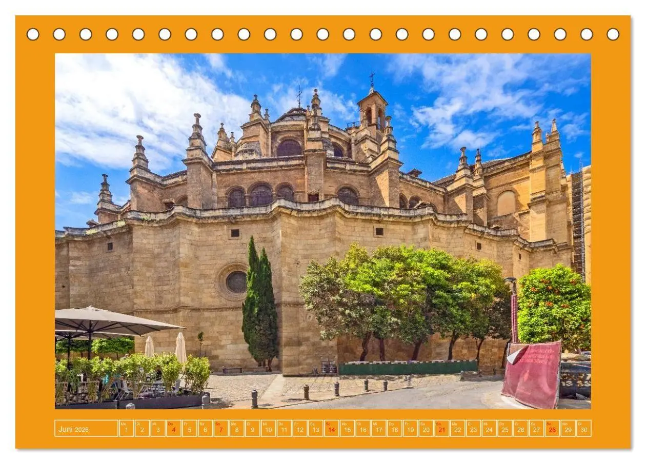 Bild: 9783516666229 | Ein Herz für Granada (Tischkalender 2026 DIN A5 quer), CALVENDO...