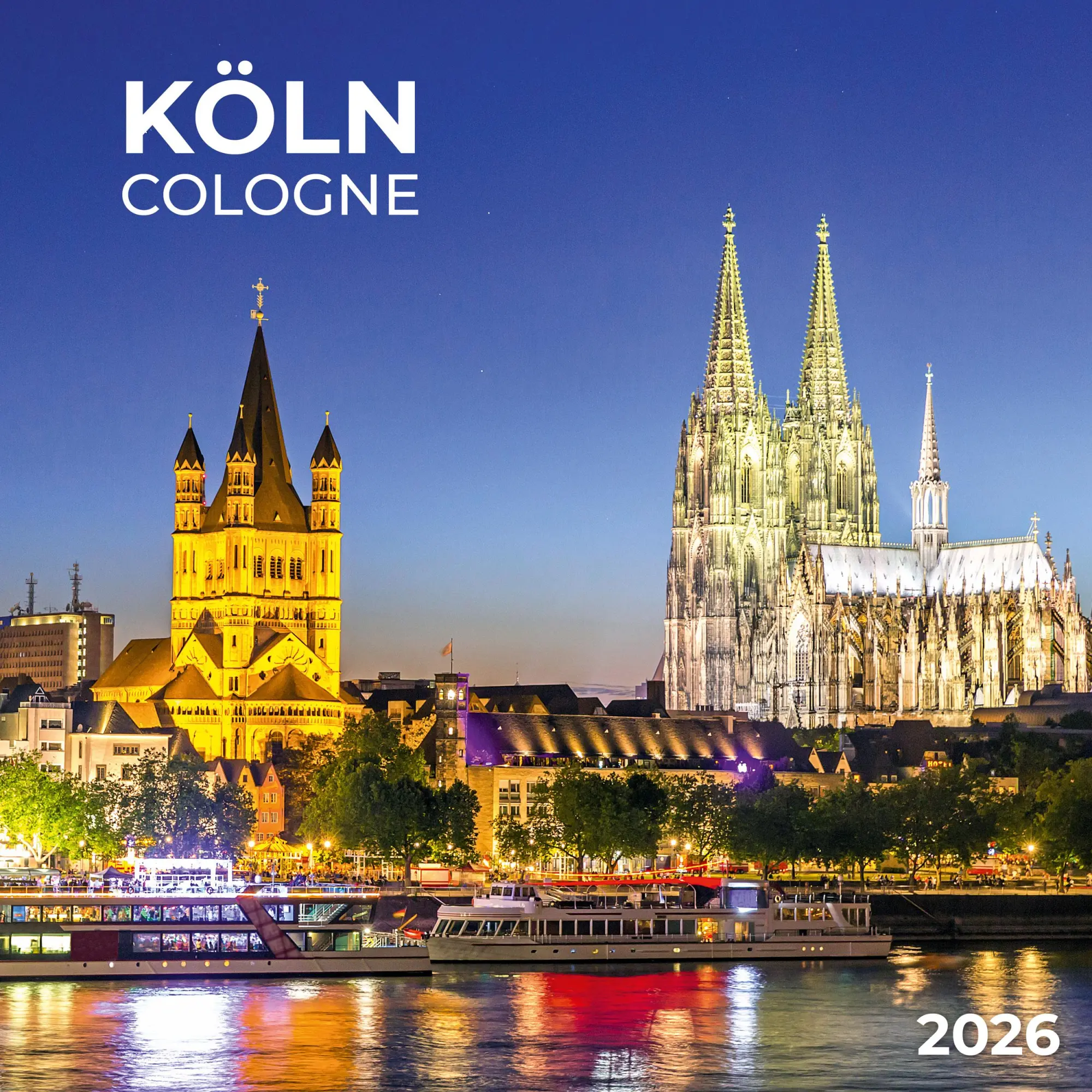 Cover: 9783959296229 | Köln 2026 | Kalender 2026 | Kalender | Artwork Edition | 28 S. | 2026