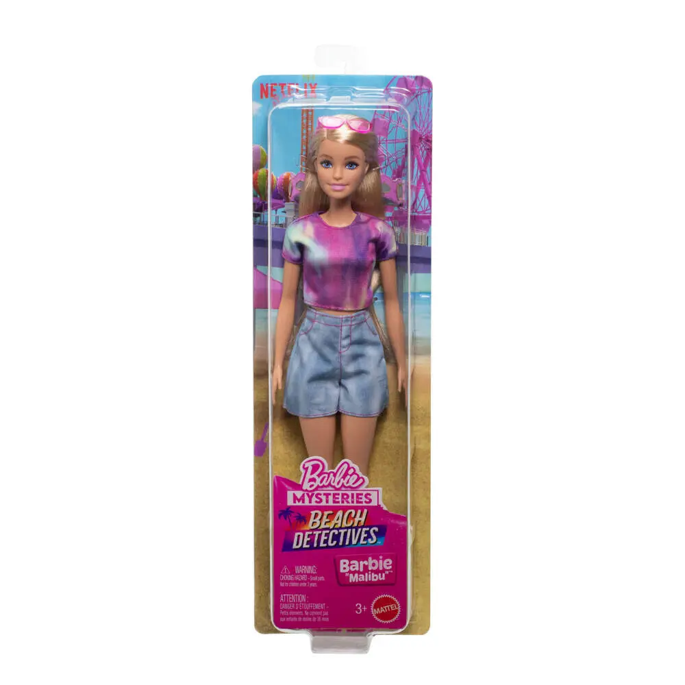 Cover: 194735306329 | Barbie Mysteries: Mission Strand Barbie Core Malibu Puppe | Blister