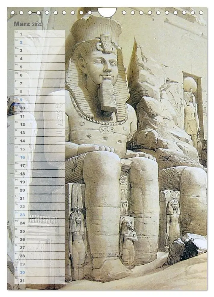 Bild: 9783457016329 | Ägyptens Tempel (Wandkalender 2025 DIN A4 hoch), CALVENDO...