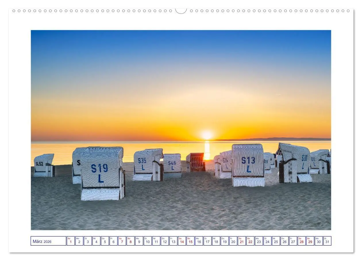 Bild: 9783457256329 | Die Ostsee von Ahlbeck nach Heringsdorf (Wandkalender 2026 DIN A2...