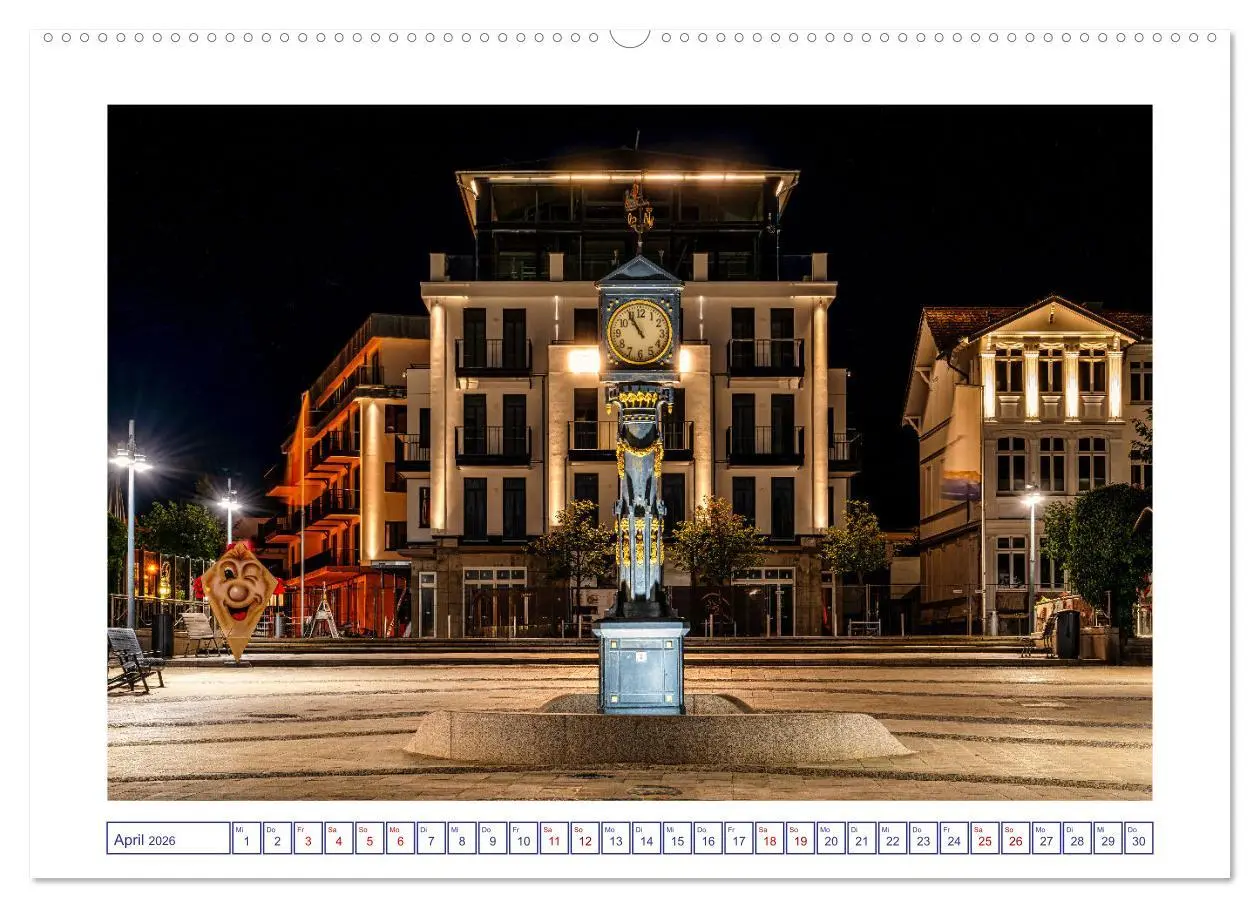 Bild: 9783457256329 | Die Ostsee von Ahlbeck nach Heringsdorf (Wandkalender 2026 DIN A2...