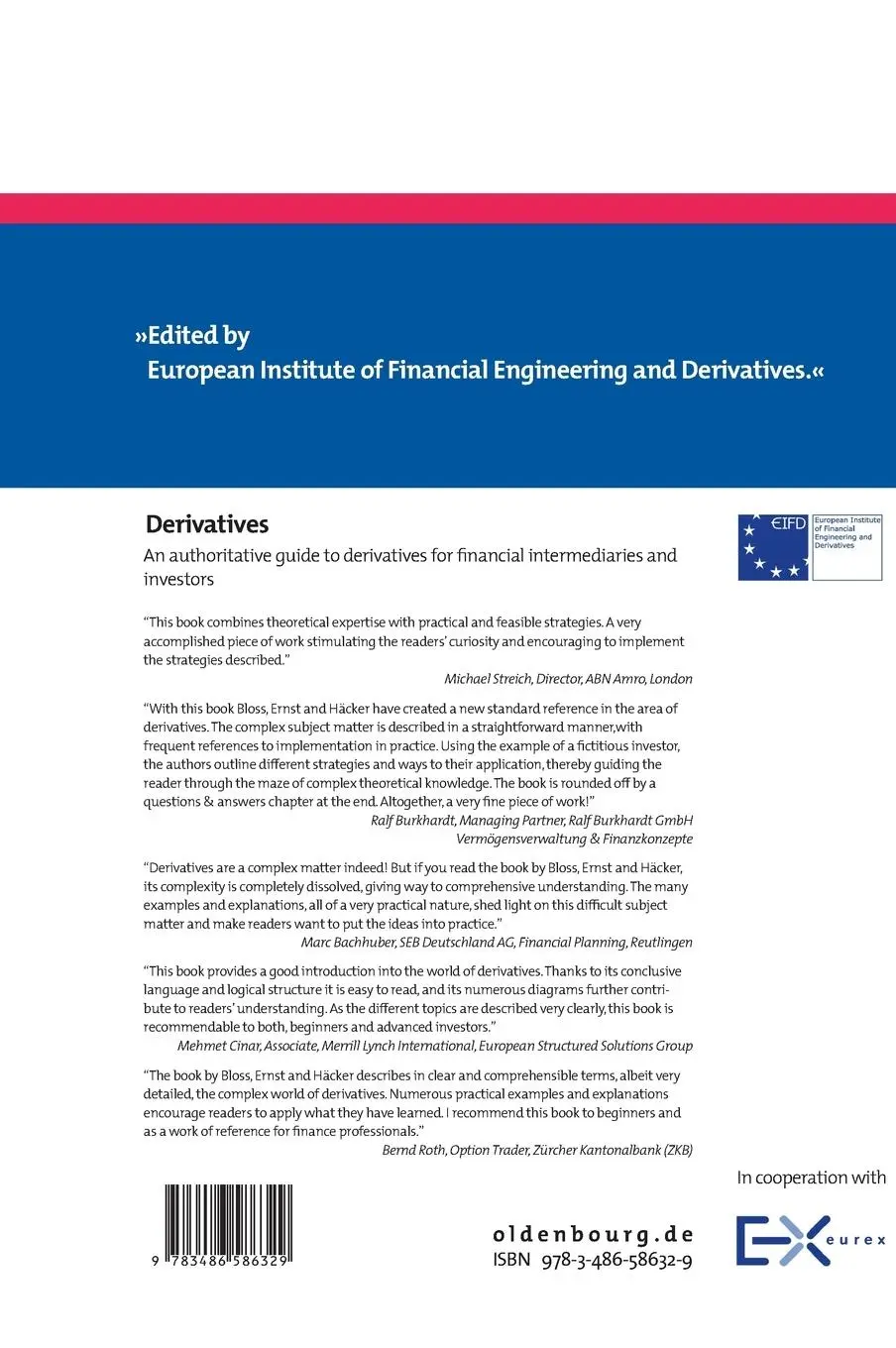 Rückseite: 9783486586329 | Derivatives | Michael Bloss (u. a.) | Buch | XIX | Englisch | 2008