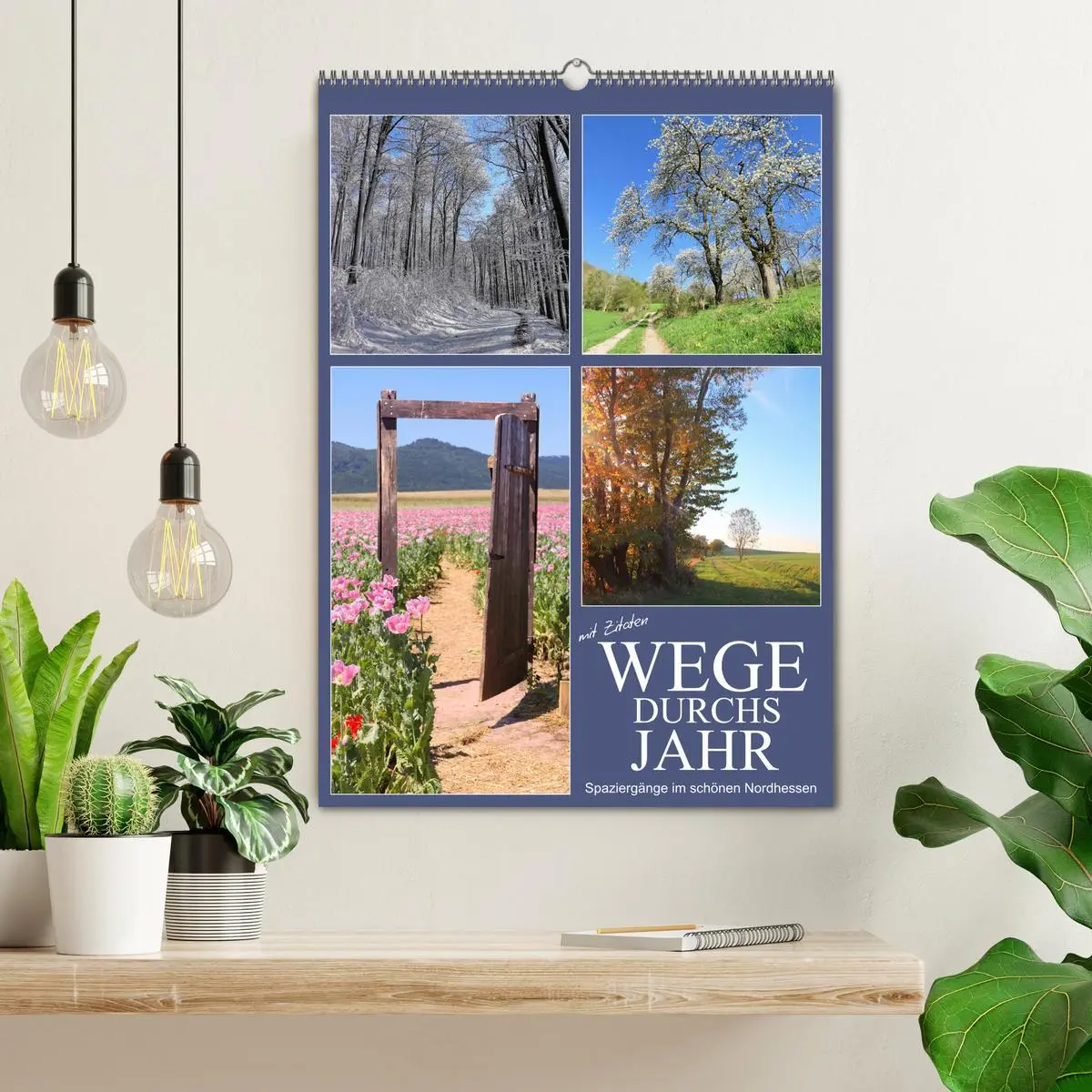 Bild: 9783516416329 | Wege durchs Jahr - Spaziergänge im schönen Nordhessen (Wandkalender...