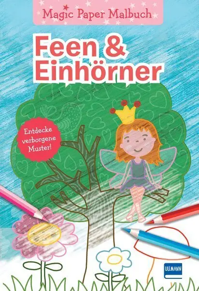 Cover: 9783741526329 | Magic Paper Malbuch - Feen &amp; Einhörner | Ina Kappes | Taschenbuch