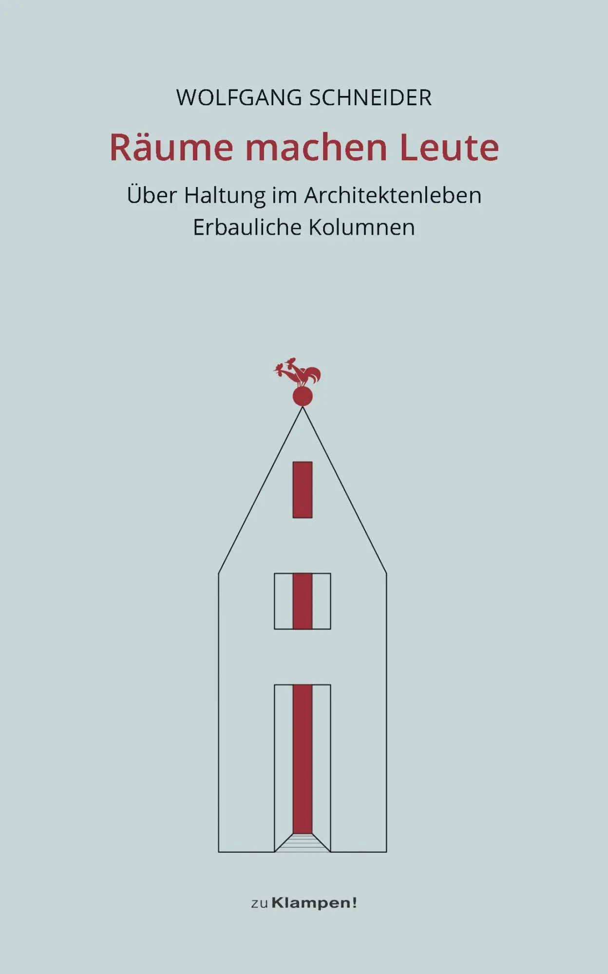 Cover: 9783866746329 | Räume machen Leute | Wolfgang Schneider | Buch | 160 S. | Deutsch