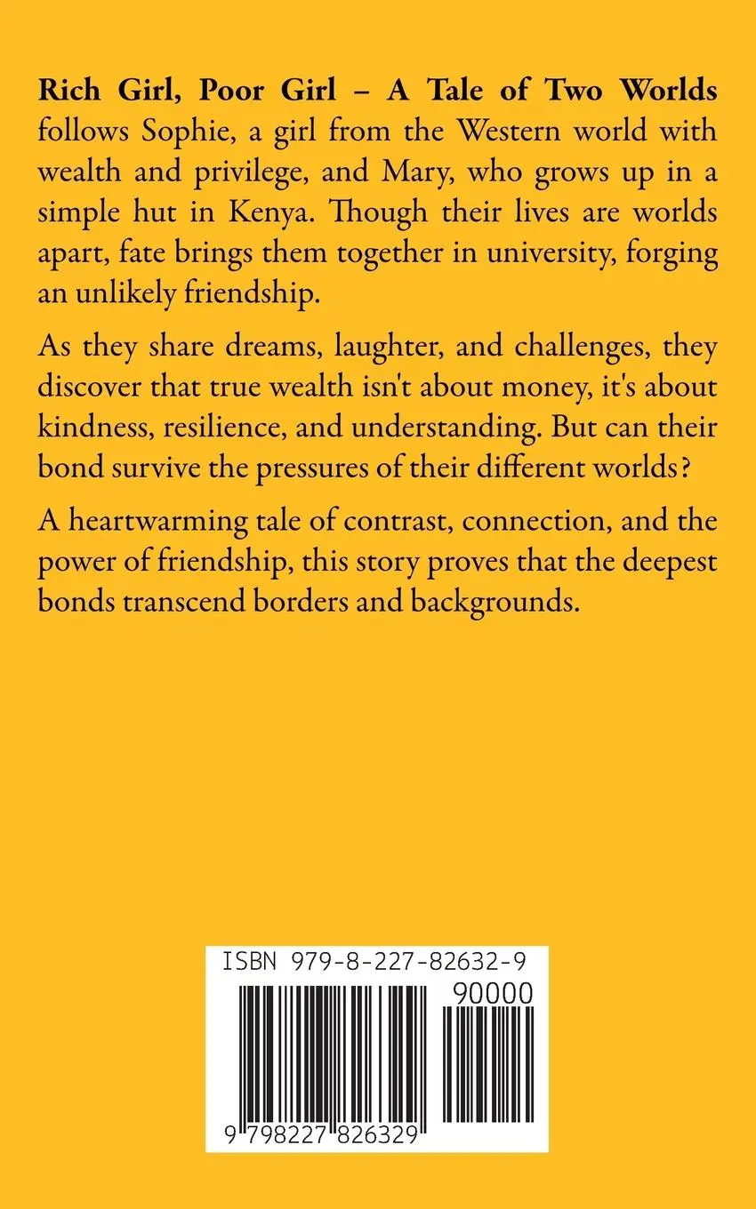 Rückseite: 9798227826329 | Rich Girl, Poor Girl - A Tale of Two Worlds | Asha | Taschenbuch