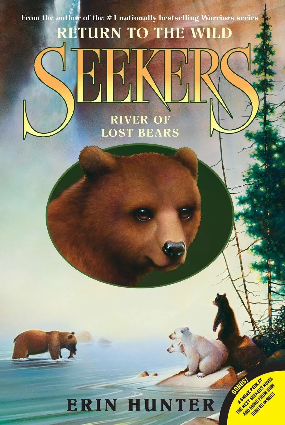 Cover: 9780061996429 | Seekers | Return to the Wild #3: River of Lost Bears | Erin Hunter