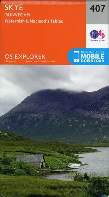 Cover: 9780319246429 | Skye - Dunvegan | Ordnance Survey | (Land-)Karte | Karte/Landkarte