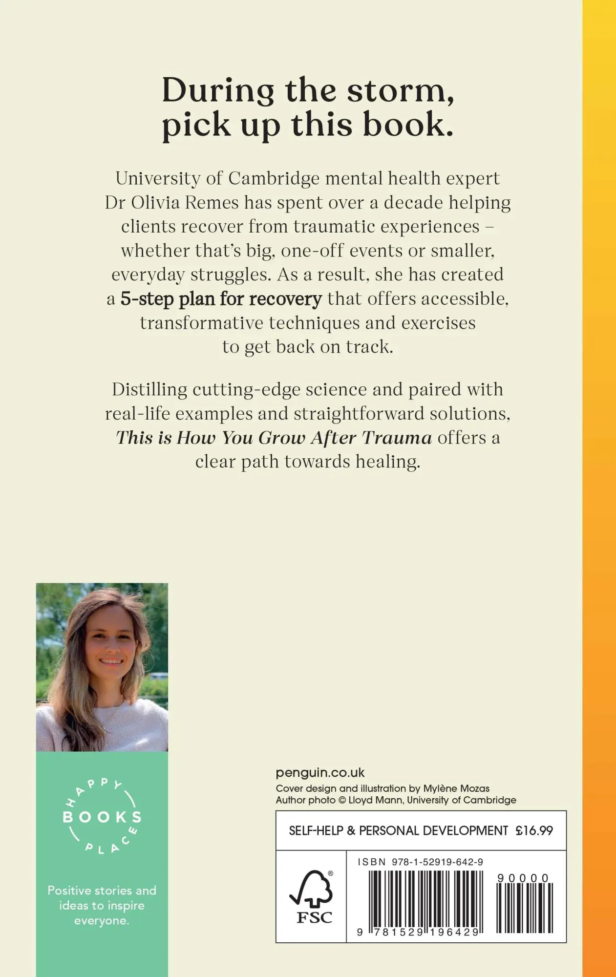 Rückseite: 9781529196429 | This is How You Grow After Trauma | Olivia Remes | Buch | Gebunden