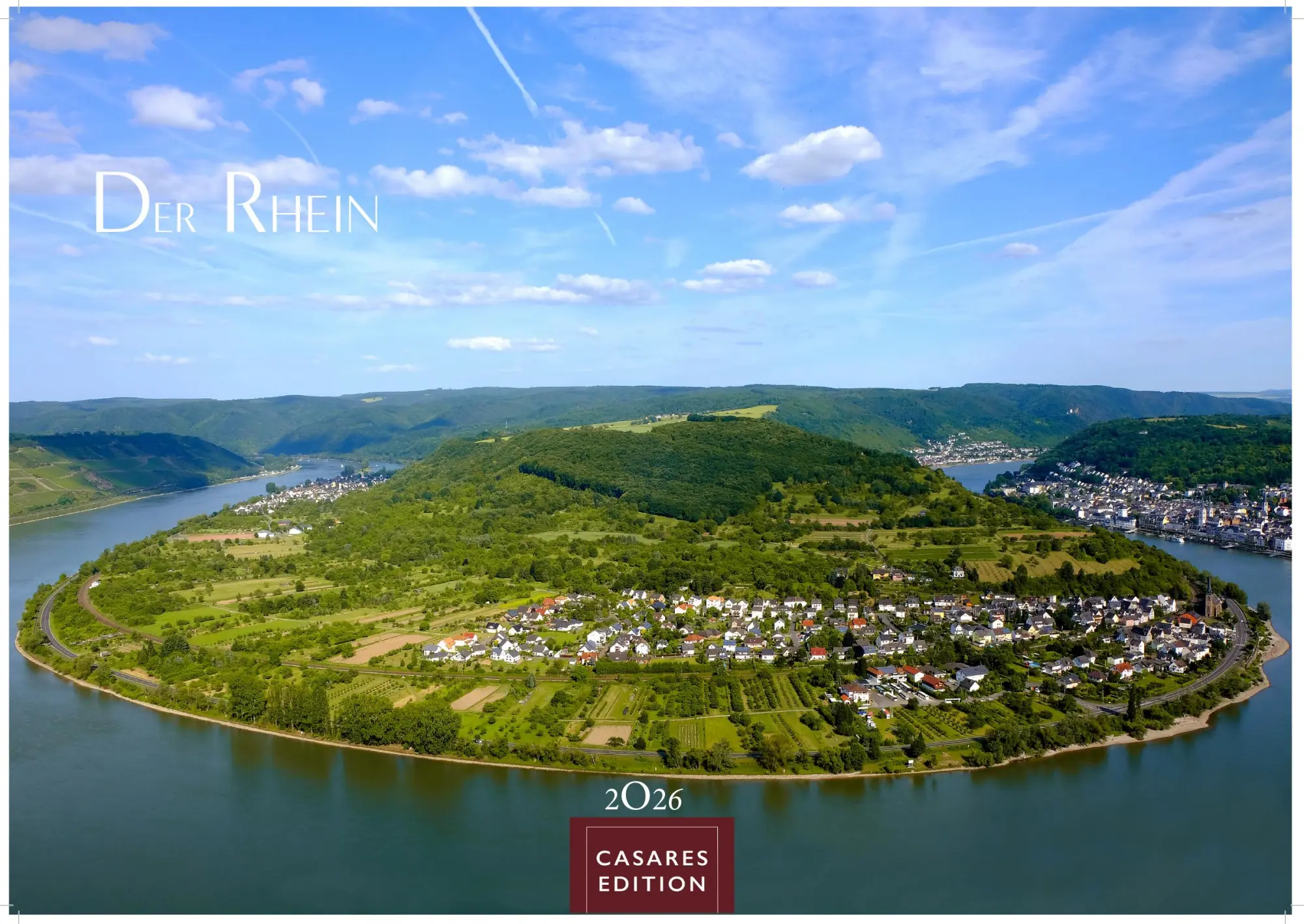 Cover: 9781835246429 | Der Rhein Kalender 2026 - Wandkalender Fotokalender Deutschland...