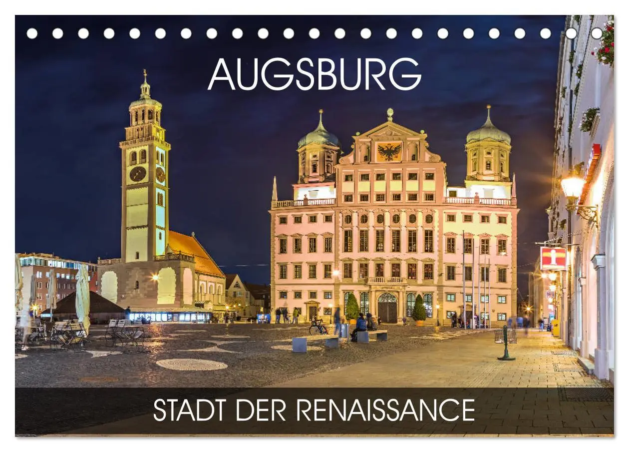 Cover: 9783457796429 | Augsburg - Stadt der Renaissance (Tischkalender 2026 DIN A5 quer),...