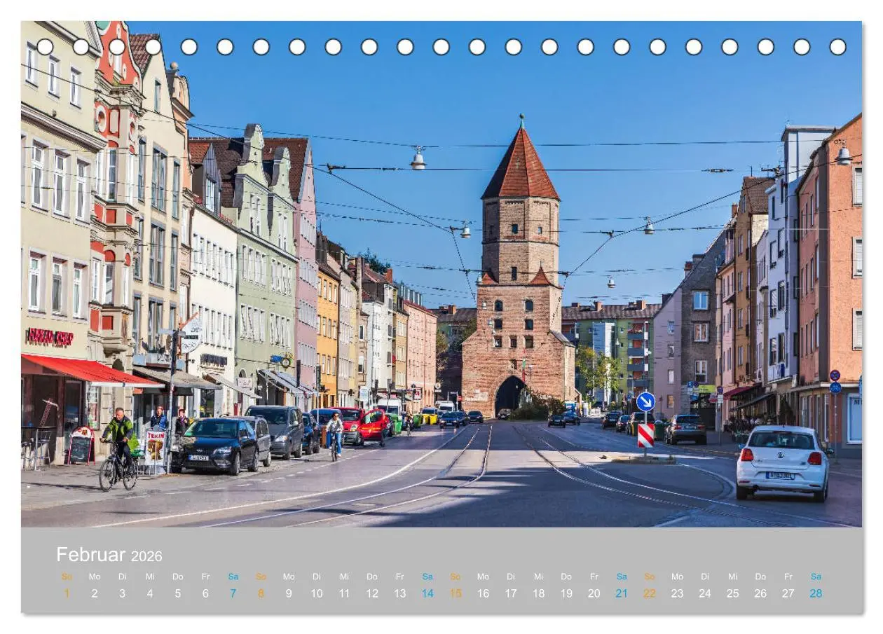 Bild: 9783457796429 | Augsburg - Stadt der Renaissance (Tischkalender 2026 DIN A5 quer),...