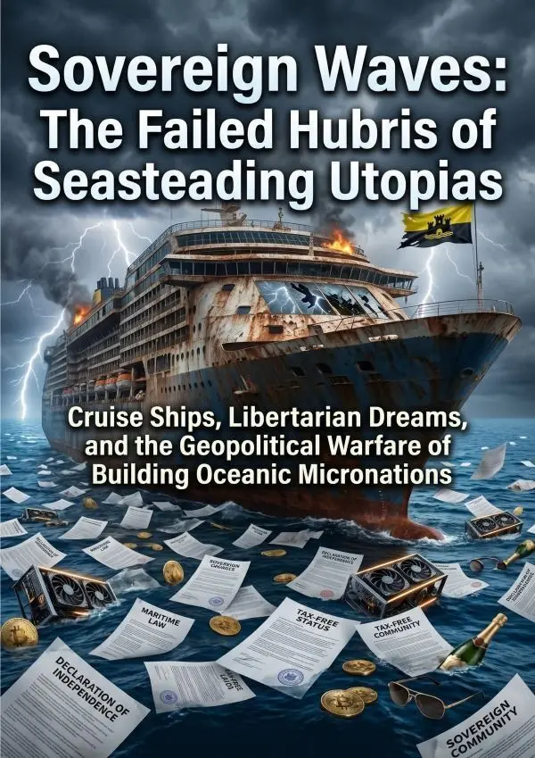Cover: 9783565466429 | Sovereign Waves: The Failed Hubris of Seasteading Utopias | Powell