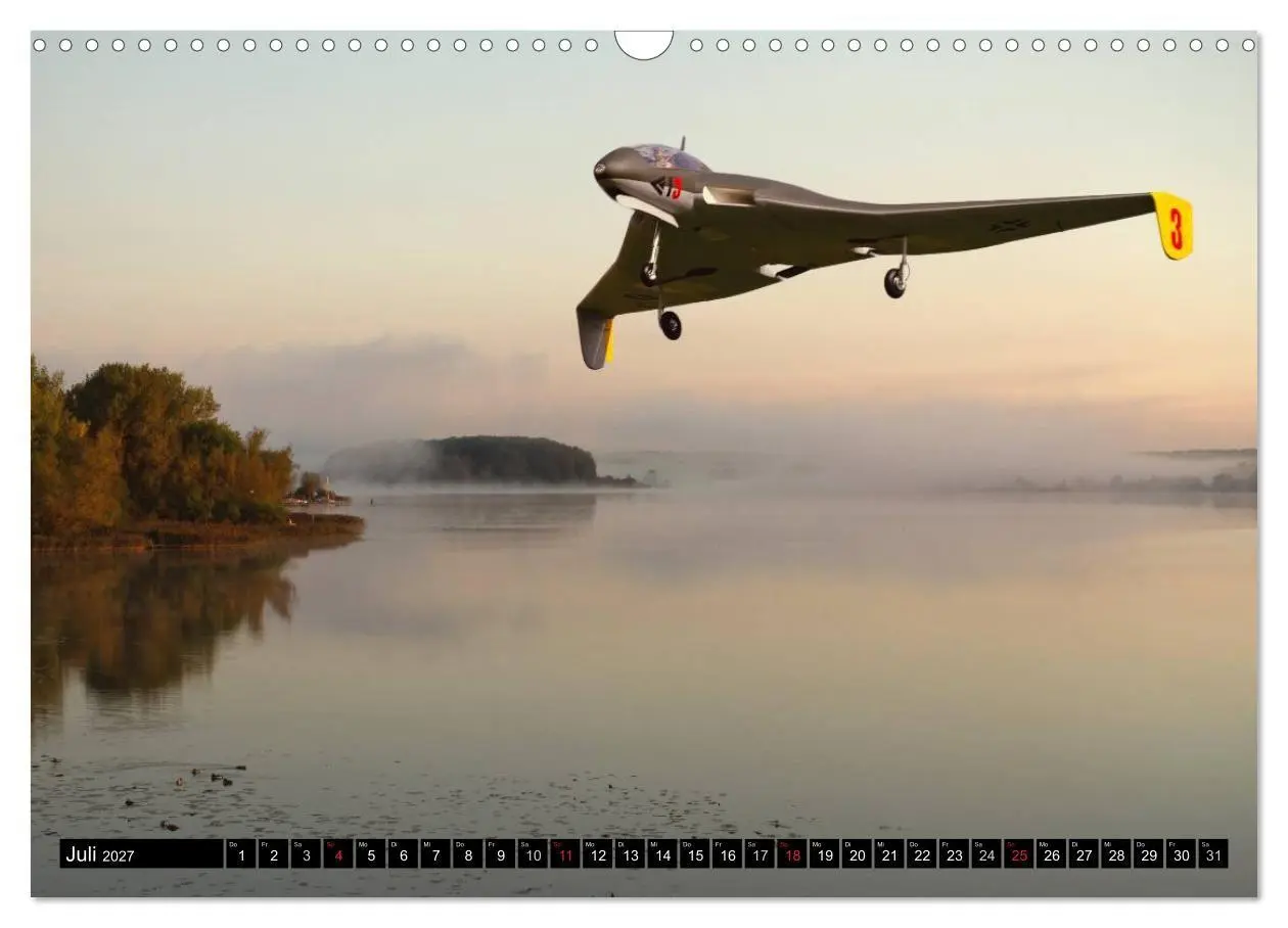 Bild: 9783594246429 | Modellflugzeuge Nr. 1 / 2027 (Wandkalender 2027 DIN A3 quer),...