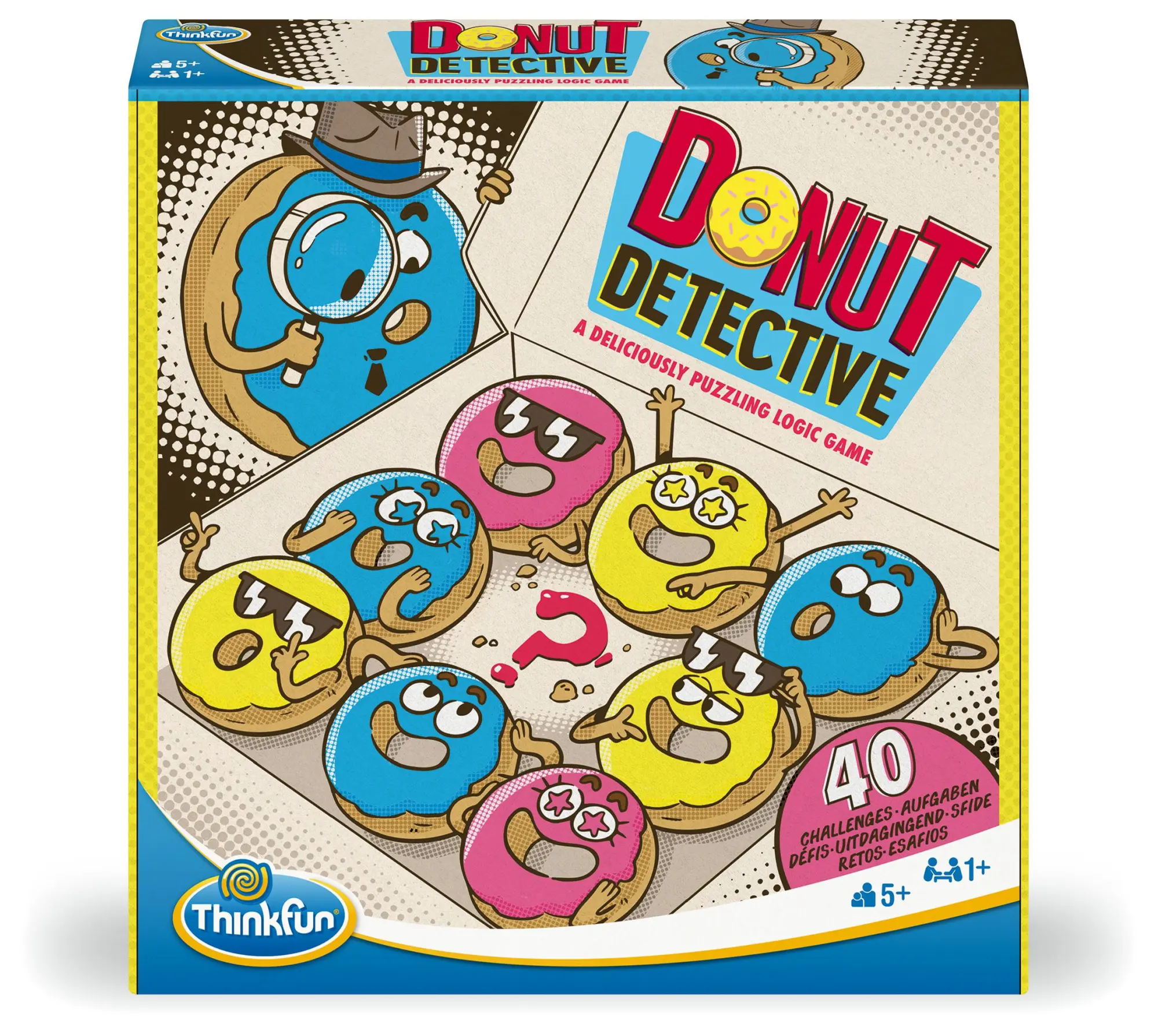 Cover: 4005556766529 | ThinkFun Donut Detective - Denkspiel ab 5 Jahre | Spiel | Spiel | 2025